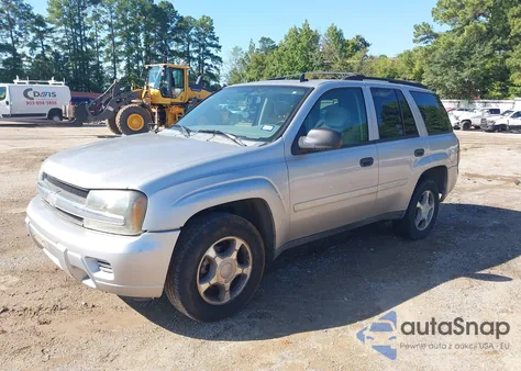 2007 Chevrolet Trailblazer Ls из США, поврежденный, VIN 1GNDS13S972225036
